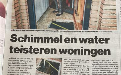 Schimmel en water teisteren woningen